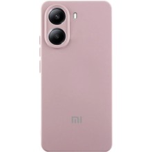 Чохол Silicone Cover Lakshmi Full Camera (AA) with logo для Xiaomi Poco X7 Pro – Рожевий