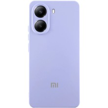 Чохол Silicone Cover Lakshmi Full Camera (AA) with logo для Xiaomi Poco X7 Pro – Бузковий