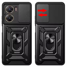 Чохол Ummi Camshield Serge Ring для Xiaomi Poco X7 Pro – Чорний