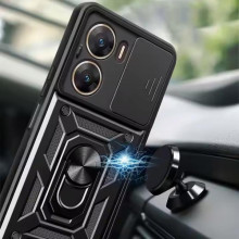 Чохол Ummi Camshield Serge Ring для Xiaomi Poco X7 Pro – Чорний