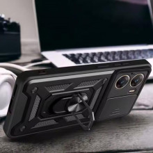 Чохол Ummi Camshield Serge Ring для Xiaomi Poco X7 Pro – Чорний