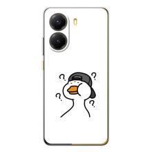 Бампер с принтом Мемы для Xiaomi POCO X7 Pro – Непонимание