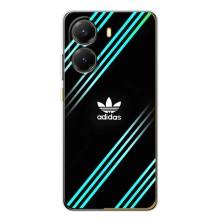 Чохли Адидас для Xiaomi POCO X7 Pro (AlphaPrint) (Адідас з полосами)