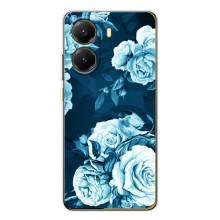 Чехлы (ART) Цветы на Xiaomi POCO X7 Pro (VPrint) (Блактині бутони)