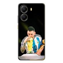 Чохли для Xiaomi POCO X7 Pro (Leo чемпіон) (AlphaPrint) (Кубок Мессі)