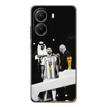 Чохли для Xiaomi POCO X7 Pro (Leo чемпіон) (AlphaPrint) (Мессі коронований)