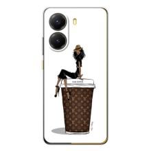 Чохли Луі Вітон для Xiaomi POCO X7 Pro (AlphaPrint - LOUIS VUITTON) (кава LOUIS VUITTON)