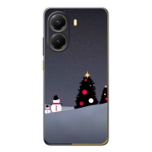 Чехлы на Новый Год Xiaomi POCO X7 Pro – Снеговички