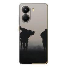 Чехлы на военную тематику для Xiaomi POCO X7 Pro – Бой солдат