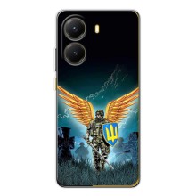 Чехлы с картинкой ЗСУ для Xiaomi POCO X7 Pro (AlphaPrint) (Солдат ЗСУ)