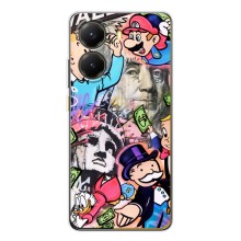 Чохли з крутими принтами для Xiaomi POCO X7 Pro - (PREMIUMPrint) (Monopoly man)