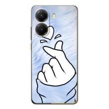 Чехлы (Знак сердечка) на Xiaomi POCO X7 Pro – Сердечка знак
