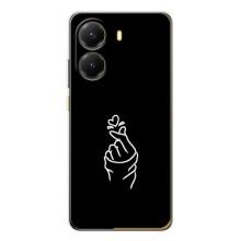 Чехлы (Знак сердечка) на Xiaomi POCO X7 Pro – Знак Сердечка