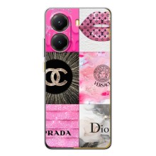 Чехол (Dior, Prada, YSL, Chanel) для Xiaomi POCO X7 Pro (Модница)