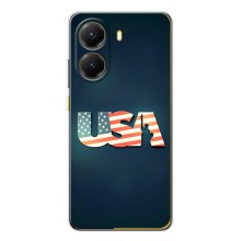 Чехол Флаг USA для Xiaomi POCO X7 Pro