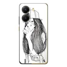 Чохол з друком для Xiaomi POCO X7 Pro - (Мода) (AlphaPrint) (Фото дівчини)