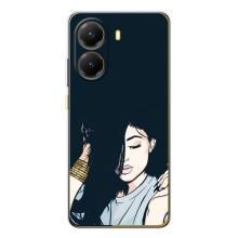 Чохол з друком для Xiaomi POCO X7 Pro - (Мода) (AlphaPrint) (Гарна дівчина)