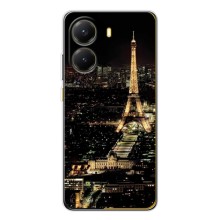 Чохол Ейфелева Вежа Xiaomi POCO X7 Pro - (AlphaPrint) (Нічний Париж)