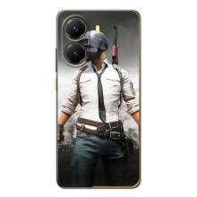 Силиконовый чехол с картинкой "Герой Pubg" на Xiaomi POCO X7 Pro – Пабг