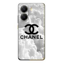 Чехол с Брендами одежды на Поко Х7 Про – CHANEL