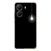 Чохол з картинками на чорному фоні для Xiaomi POCO X7 Pro – Лампочка