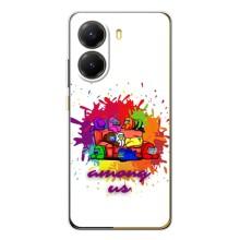 Чохли Амонг Ас для Xiaomi POCO X7 Pro (AlphaPrint) (Яскравий АмонгАс)
