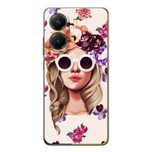 Чехол с картинкой Модные Девчонки Xiaomi POCO X7 Pro – Девушка в очках
