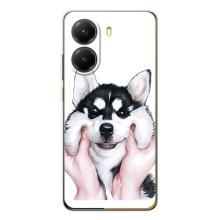Бампер для Xiaomi POCO X7 Pro з картинкою "Песики" (Собака Хаскі)