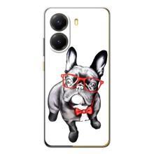 Бампер для Xiaomi POCO X7 Pro з картинкою "Песики" (В окулярах)