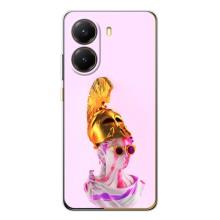 Чехол с Прикольным принтом на Xiaomi POCO X7 Pro (АРТ Статуя)