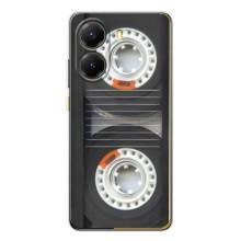 Чехол с Прикольным принтом на Xiaomi POCO X7 Pro (Кассета магнитофона)