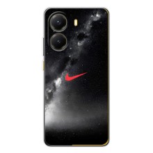 Чохол для Xiaomi POCO X7 Pro - з принтом Найк (AlphaPrint) (Найк червоний)