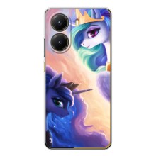 Чохол для Поко Х7 Про - (Єдинорожки - Новинки) (AlphaPrint) (Єдинорожки)