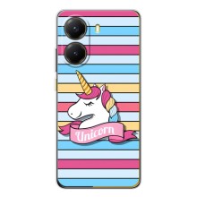 Чохол для Поко Х7 Про - (Єдинорожки - Новинки) (AlphaPrint) (Unicorn)