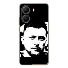 Чехол для Xiaomi POCO X7 Pro (AlphaPrint - с принтом Зеленского)