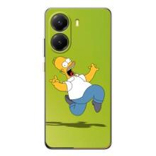 Чjхол з Сімпсонами для Xiaomi POCO X7 Pro (VPrint) (Гомер Сімпсон)