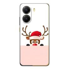 Чехол Санта Клаус для Xiaomi POCO X7 Pro – Олененок