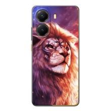 Чохол з картинкою ЛЕВ для Xiaomi POCO X7 Pro (VPrint) (Красочний Лев)