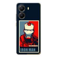 Чехол Супергерой Железный человек на Xiaomi POCO X7 Pro – Art Iron man