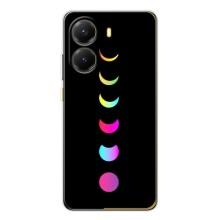 Чехол (ТПУ) с планетами на Xiaomi POCO X7 Pro – Полнолуние