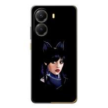 Чохли Венсдей на Xiaomi POCO X7 Pro Уенсдей (AlphaPrint) (серйозна Венздей)