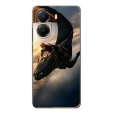 Чохол дракон Беззубик для Xiaomi POCO X7 Pro – Політ Беззубика