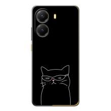 Чохол з малюнком кіт на Xiaomi POCO X7 Pro (Байдужий кіт)