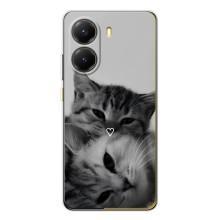 Чохол з малюнком кіт на Xiaomi POCO X7 Pro (Пара котів)