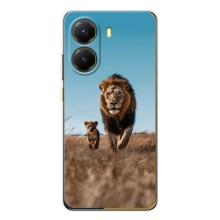 Чехол Король лев на Поко Х7 Про – Мусафа и Симба
