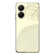 Чохол квітковий дизайн для Xiaomi POCO X7 Pro – Зелений фон