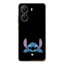 Чехол с принтом Стич на Xiaomi POCO X7 Pro (Стич на черном)