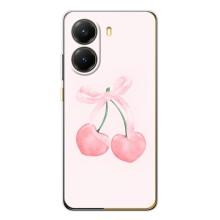 Чохол з розовим принтом для Xiaomi POCO X7 Pro (Рожеві вишні)