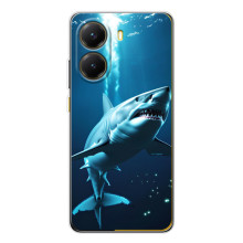Чехол с картинкой «Хищники» для Xiaomi POCO X7 Pro – Акула