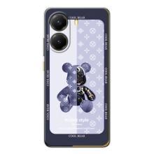 Круті Чохли Луі Віттон для Xiaomi POCO X7 Pro (AlphaPrint) (Медведик LV)